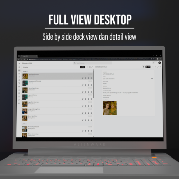 Pingwin CRM : Appsheet + Google SheetsTemplate for sales team - Image 7