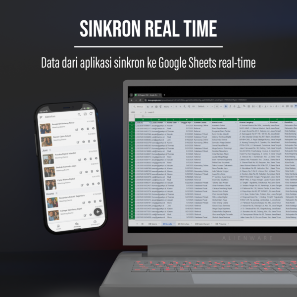 Pingwin CRM : Appsheet + Google SheetsTemplate for sales team - Image 8